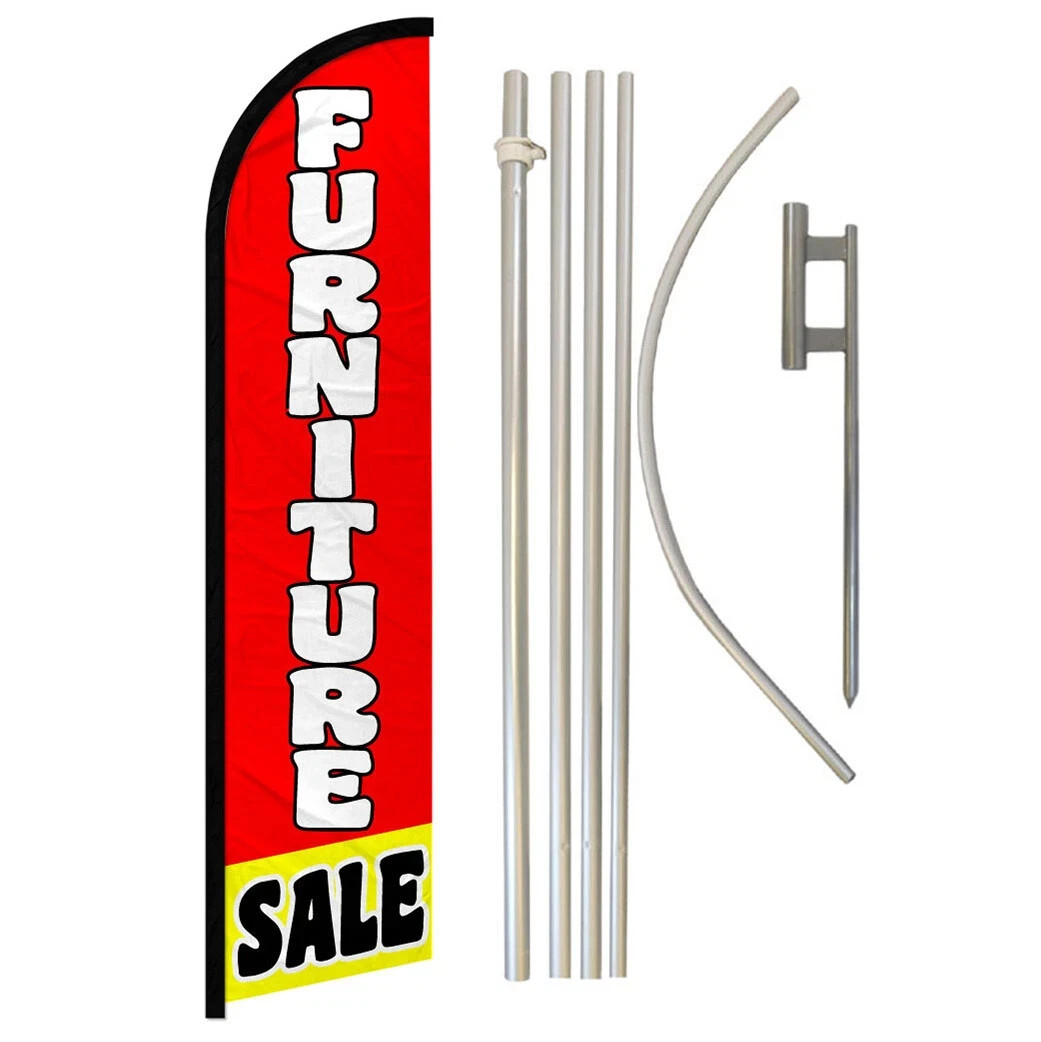 Furniture Sale Windless Business Flag & Pole Kits Sofa Sale Mattress Sale