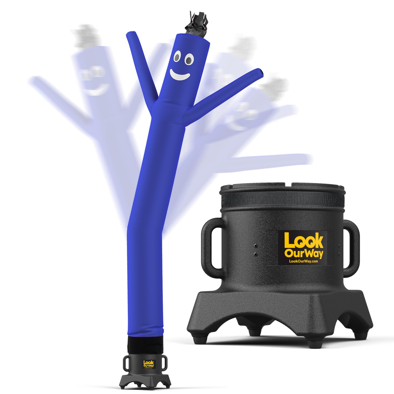 LookOurWay Air Dancers Inflatable Tube Man 10ft Blue