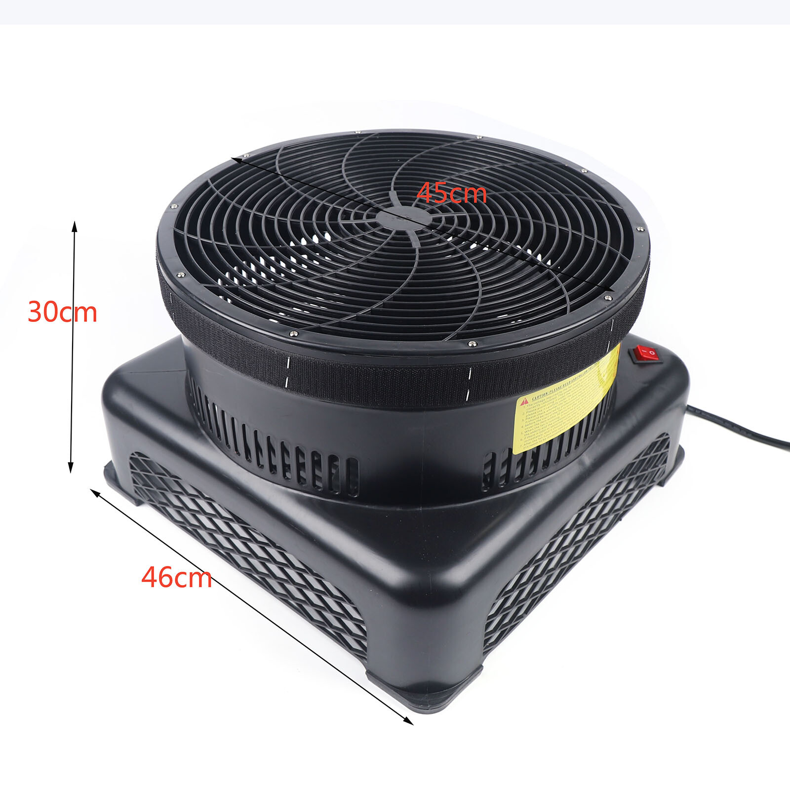 18Inch Air Blower for Inflatable Tube Man Tall Sky Dancers 950W Blower Fan