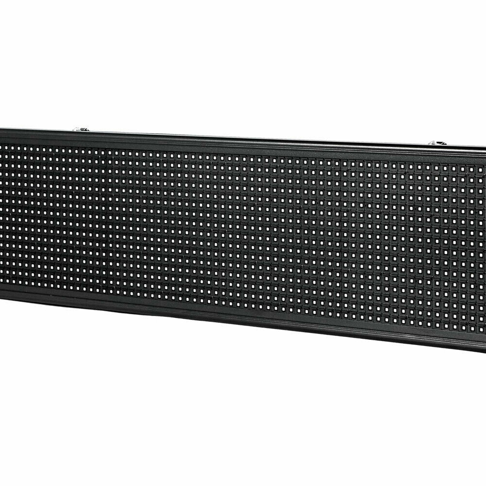 40″ x 8″ Programmable LED Scrolling Sign with Seven Colors for Advertising US~