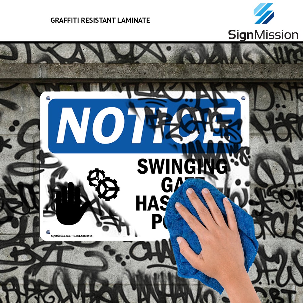 No Climbing ANSI OSHA ANSI Danger Sign Metal Plastic Decal