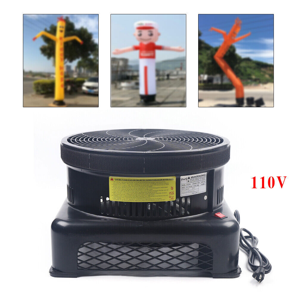 For Advertising 17.7″ Air Tube Man Wavy Wind Dancer Inflatable Blower Fan 370W