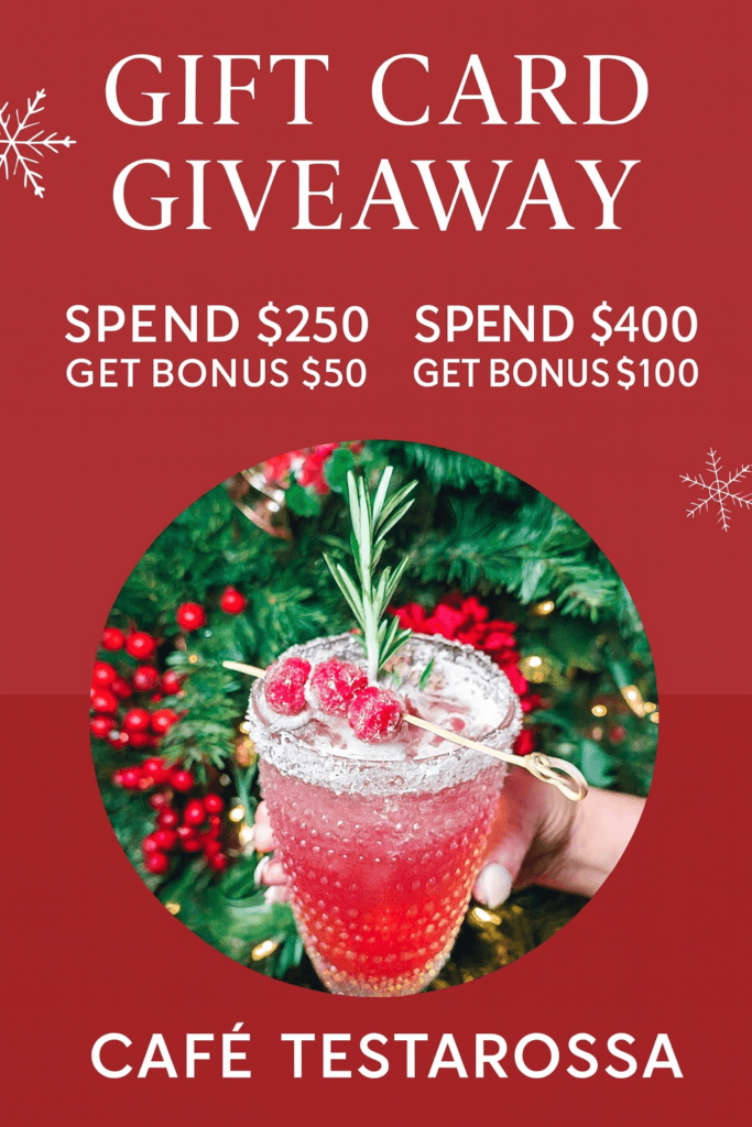 Holiday Gift Card Bonus